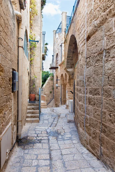 Te aviv - kleiner Gang aus altem Jaffa — Stockfoto