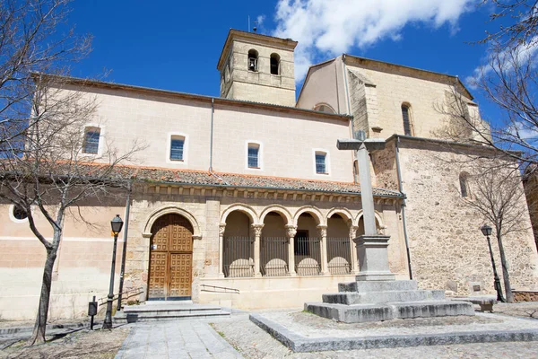 Segovia Iglesia Salvador Gotický Kostel — Stock fotografie