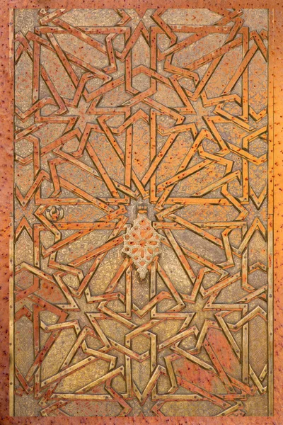 Абстрактный Мавританский Фон Ворота Мудежара — стоковое фото