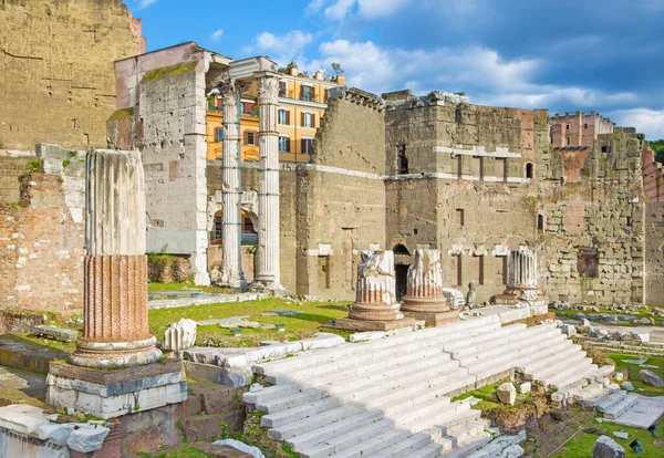 Roma Foro Las Ruinas Augusto —  Fotos de Stock