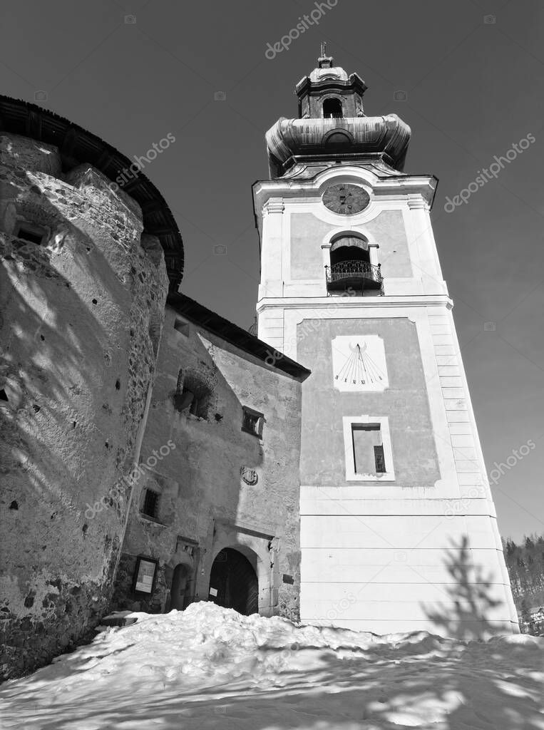 Banska Stiavnica - The tower of Old castle.