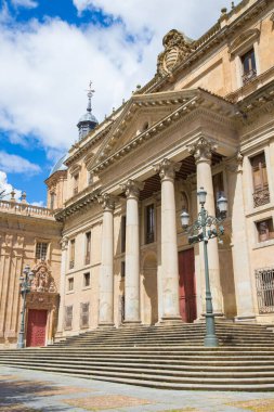 SALAMANCA, İspanya, Nisan - 17, 2016: Saray Palacio de Anaya