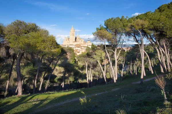 Segovia Katedrála Nuestra Senora Asuncion San Frutos Segovia — Stock fotografie