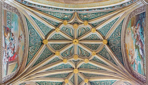 Segovia Spain April 2016 Gothic Vault Chapel Our Lady Rosary — 图库照片