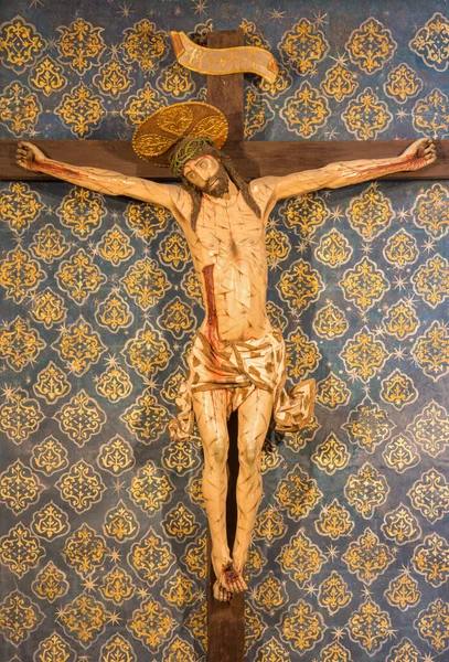 Avila Espagne Avril 2016 Crucifixion Dans Église Real Monasterio Santo — Photo