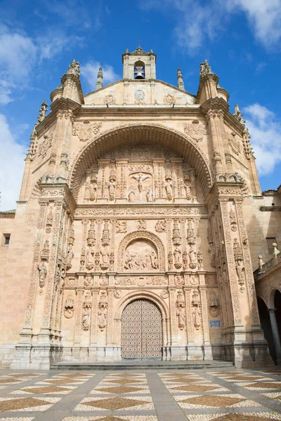 Salamanca Portál Convento San Esteban — Stock fotografie