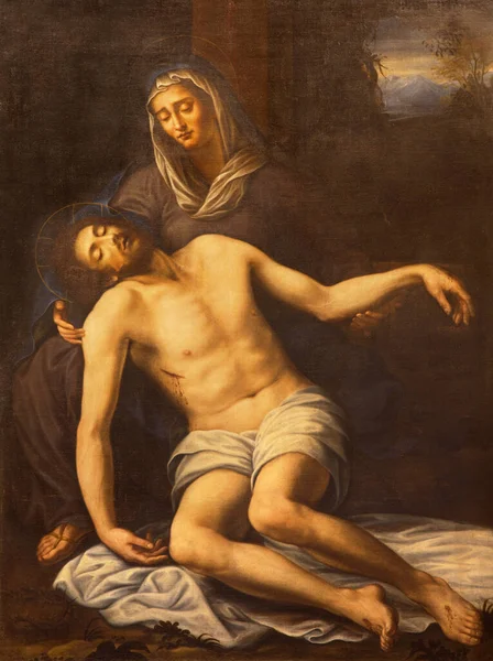 Rome Italië Maart 2016 Het Schilderij Van Pieta Kerk Basiliek — Stockfoto