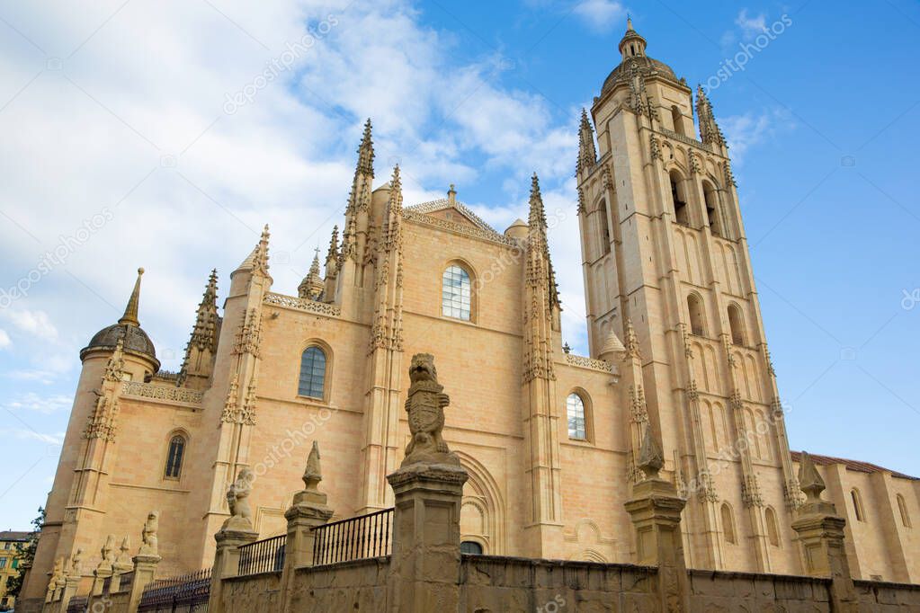 Segovia - The Cathedral Nuestra Senora de la Asuncion y de San Frutos de Segovia