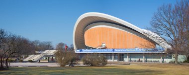 BERLİN, GERMANY, FEBRUARY - 13, 2017: Dünyanın Kültür Binası (Haus der Kulturen der Welt).