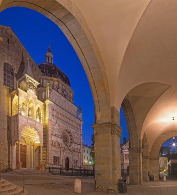 Bergamo - Santa Maria Maggiore katedralindeki Colleoni Şapeli..