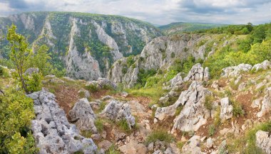 Slovakya - Zadielska Vadisi Slovenya Kras Ulusal Parkı.