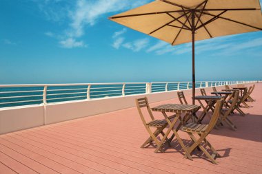 Dubai - Palm Island gezinti güvertesi.