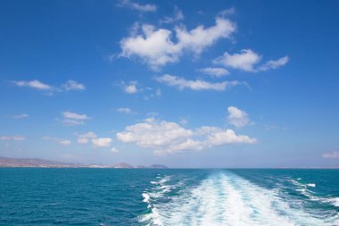 Yunanistan - Kiklad adaları arasında Ege Sisi