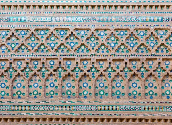 Zaragoza Espanha Março 2018 Fachada Mudejar Igreja Iglesia San Juan — Fotografia de Stock