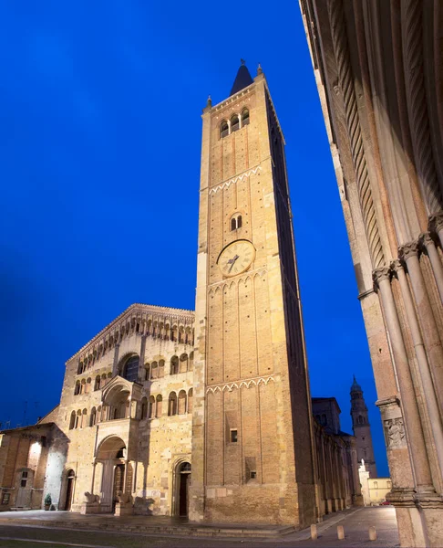 Parma Cúpula Duomo Cattedrale Santa Maria Assunta — Fotografia de Stock