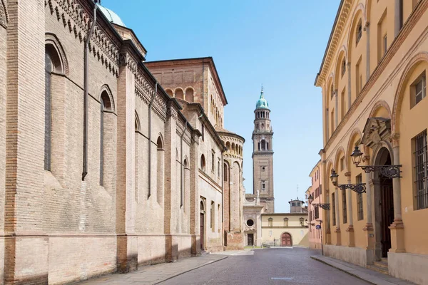Parma Duomo Barokní Kostel Chiesa San Giovanni Evangelista — Stock fotografie