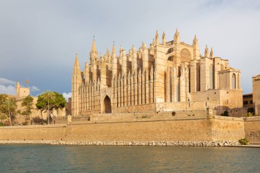 Palma de Mallorca - La Seu Katedrali ve Almudaina Sarayı.