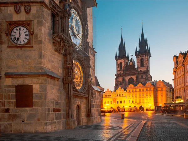 Prague Czech Republic October 2018 Orloj Old Town Hall Staromestske — Zdjęcie stockowe
