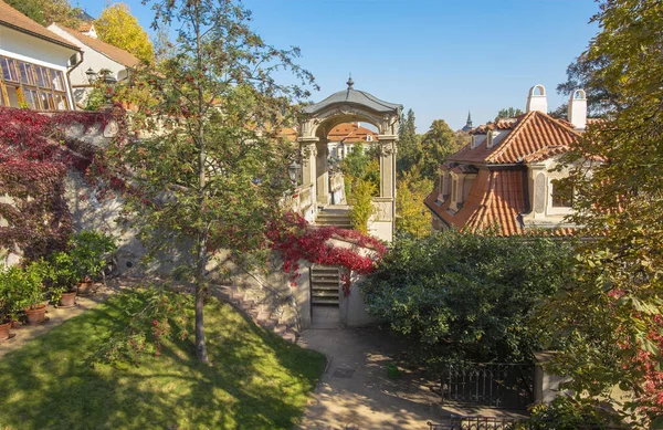 Prague Ledeburska Garden Castle — Stock Photo, Image