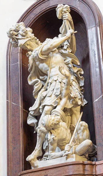 Prag Tschechische Republik Oktober 2018 Die Barockstatue Von Martin Der — Stockfoto