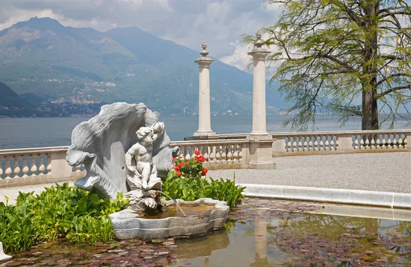 Belaggio Italy May 2015 Villa Melzi Waterfront Como Lake Little — Stock Photo, Image