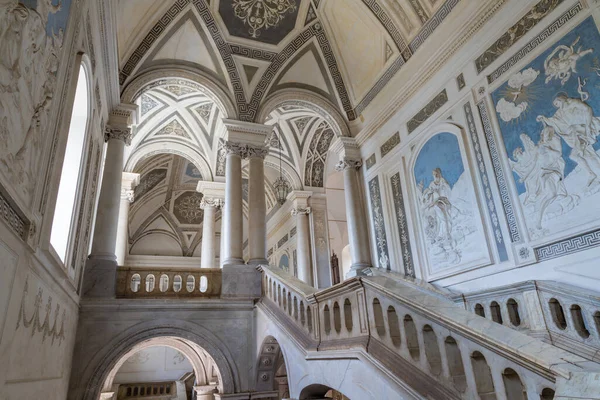 Catania Italy April 2018 Stairs University Complex Church Chiesa San — Stock Photo, Image