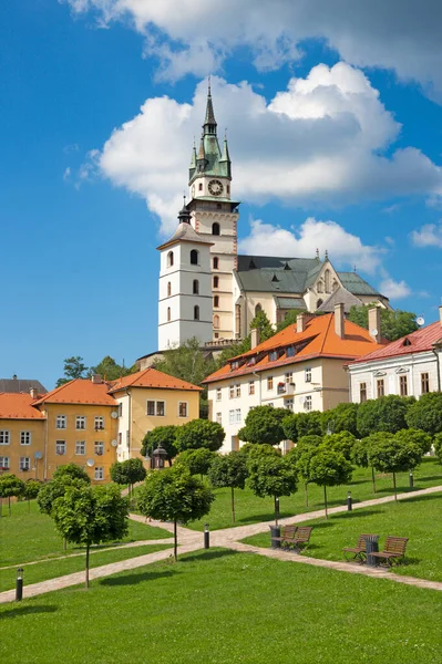 Kremnica Outlook Castle Catherine Church Town — Stock Photo, Image