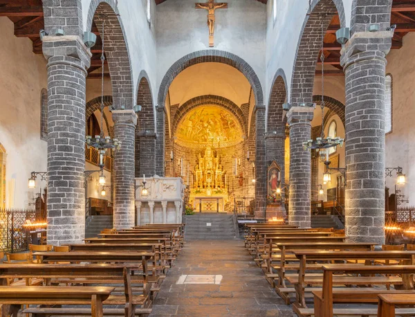 Belaggio Włochy Maj 2015 Kościół Chiesa San Giacomo — Zdjęcie stockowe