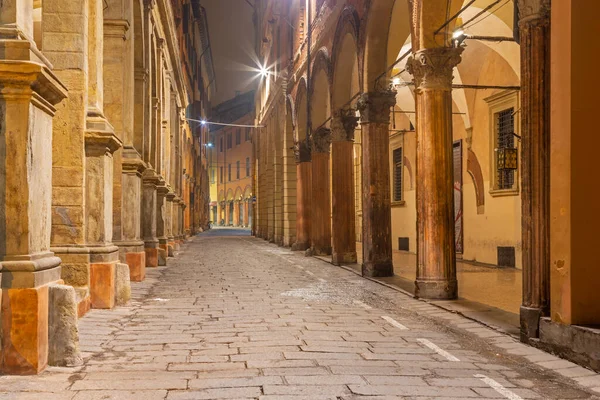 Bologna Porticoes Old Town Morning — Stock Photo, Image
