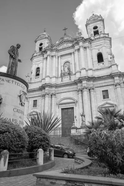 Catania Kostel Františka Assisi Chiesa San Francesco Assisi All Immacolata — Stock fotografie