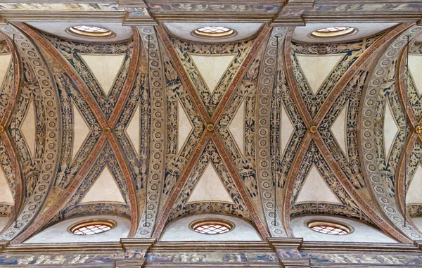 Parma Italia Aprile 2018 Soffitto Della Chiesa Barocca Chiesa San — Foto Stock