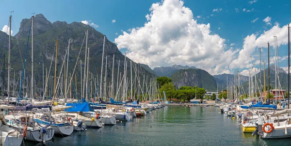 Riva Del Garda Italy June 2019 Riva Del Garda Yachts — Stock Photo, Image