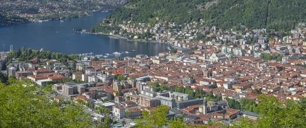 Como City Mountains Lake Como — Stock Photo, Image