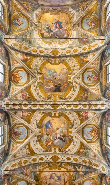 Parma Italy April 2018 Ceiling Frescoes Life Saint Cajetan Gaetano — 스톡 사진