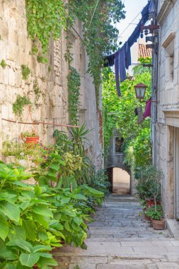 Korcula, eski kasabanın tek rahatsızlığı..