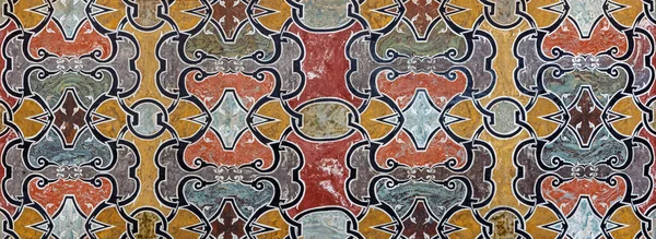 Parma Italia Aprile 2018 Mosaico Geometrico Pietra Pietra Dura Sull — Foto Stock