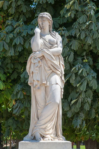 Paris Francja Czerwca 2019 Posąg Ogrodu Pałacu Wersalskiego — Zdjęcie stockowe