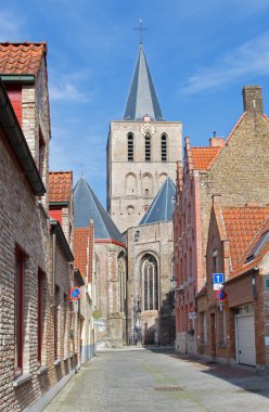 Bruges - St giles Kilisesi (gilliskerk)
