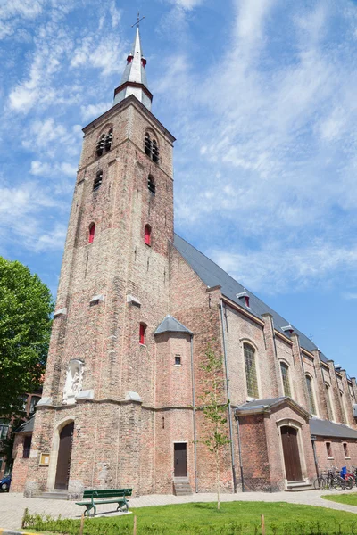 Bruges - annakerk veya annes Kilisesi — Stok fotoğraf