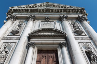 Venedik - kilise chiesa dei gesuati portalı