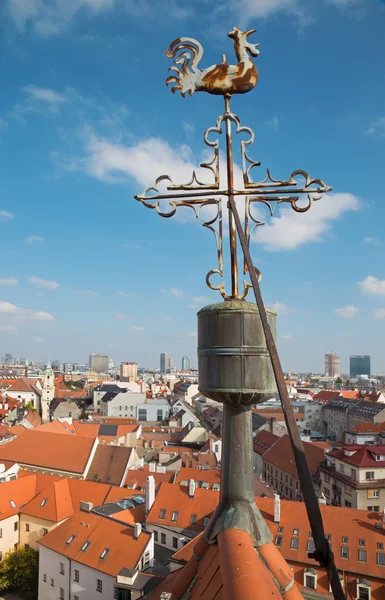 BRATISLAVA, SLOVAKIA - OCTOBER 11, 2014: Outlook form st. Martin — Stock Photo, Image