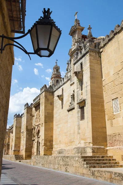 Cordoba - de muren van de kathedraal van west — Stockfoto