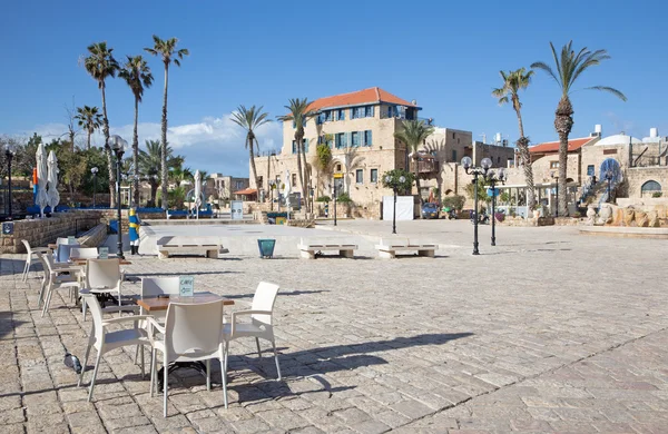 Tel aviv, israel - 2. März 2015: der Platz h in der alten jaffa (kikar kdumim Straße) in tel aviv. — Stockfoto