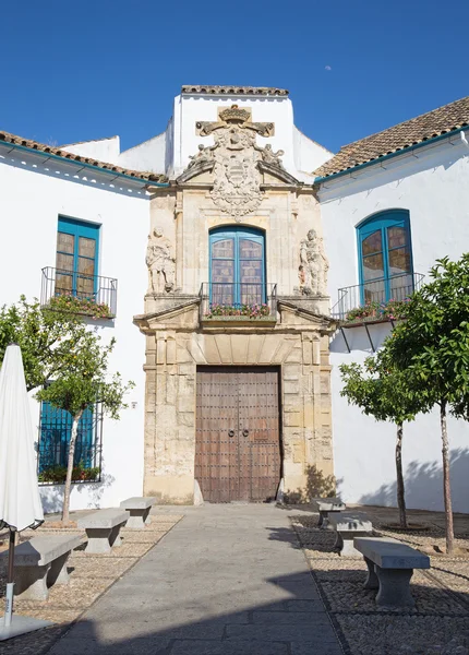 Cordoba - das Renaissance-Portal des Palacio de Viana. — Stockfoto