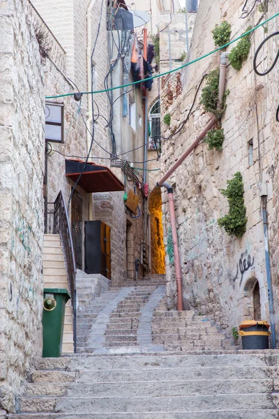 Jerusalem - Gang im arabischen Viertel — Stockfoto