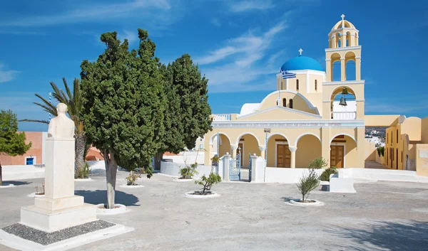 サントリーニ-オイアの教会Agios Georgios. — ストック写真