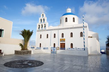 Santorini - Oia 'daki Ortodoks Kilisesi (Ia).