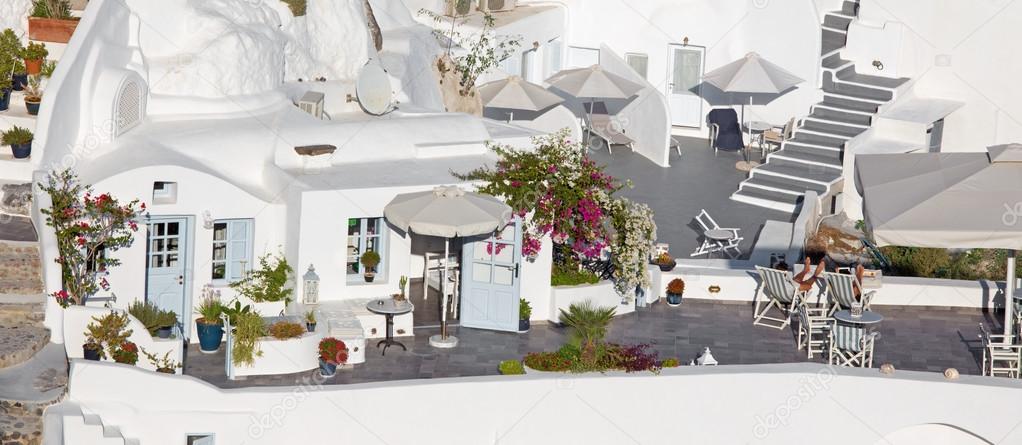 Santorini - The look to resort in Oia.