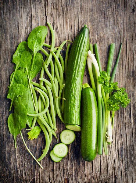 Verduras verdes frescas —  Fotos de Stock