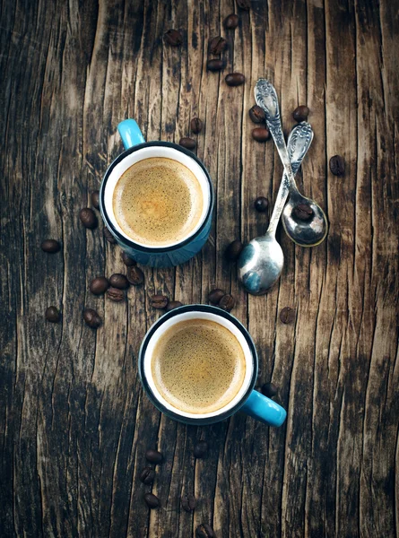 Espresso. Kopje koffie — Stockfoto